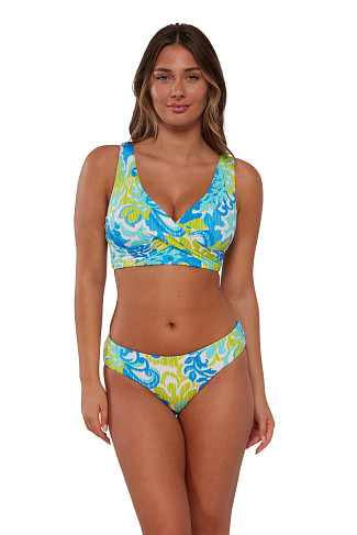 OCEAN MUSE SANDBAR RIB Elsie Underwire Bralette Bikini Top (E-H Cup)