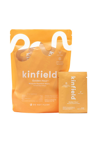 ORANGE Golden Hour Mosquito Repellent Wipes