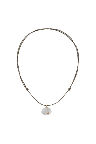 GREEN Sora Shell Necklace