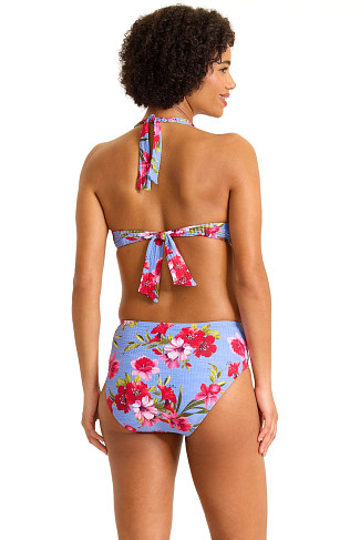 BLUE MONDAY Underwire Halter Bikini Top