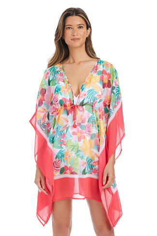 WHITE Love Blooms Caftan