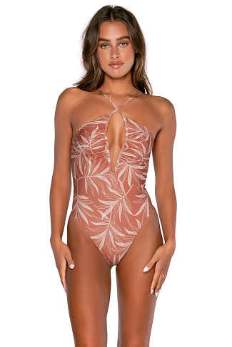 SIENNA Stardust Plunge One Piece Swimsuit