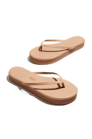 SUNKISSED Lily Platform Flip Flops
