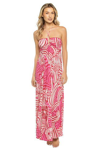 PINK JAPONISM PJP Carla Halter Maxi Dress