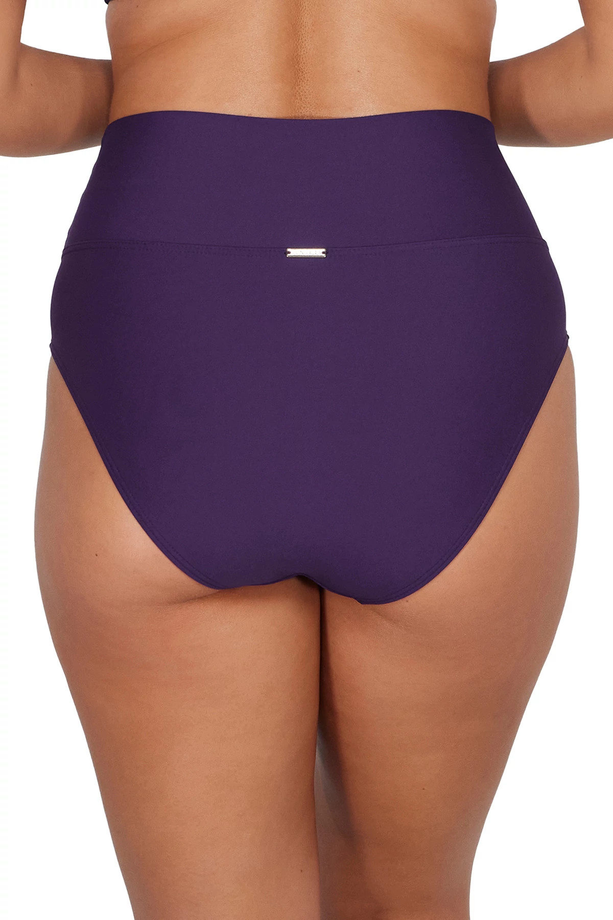 PARADISE PLUM Hannah High Waist Bikini Bottom image number 4