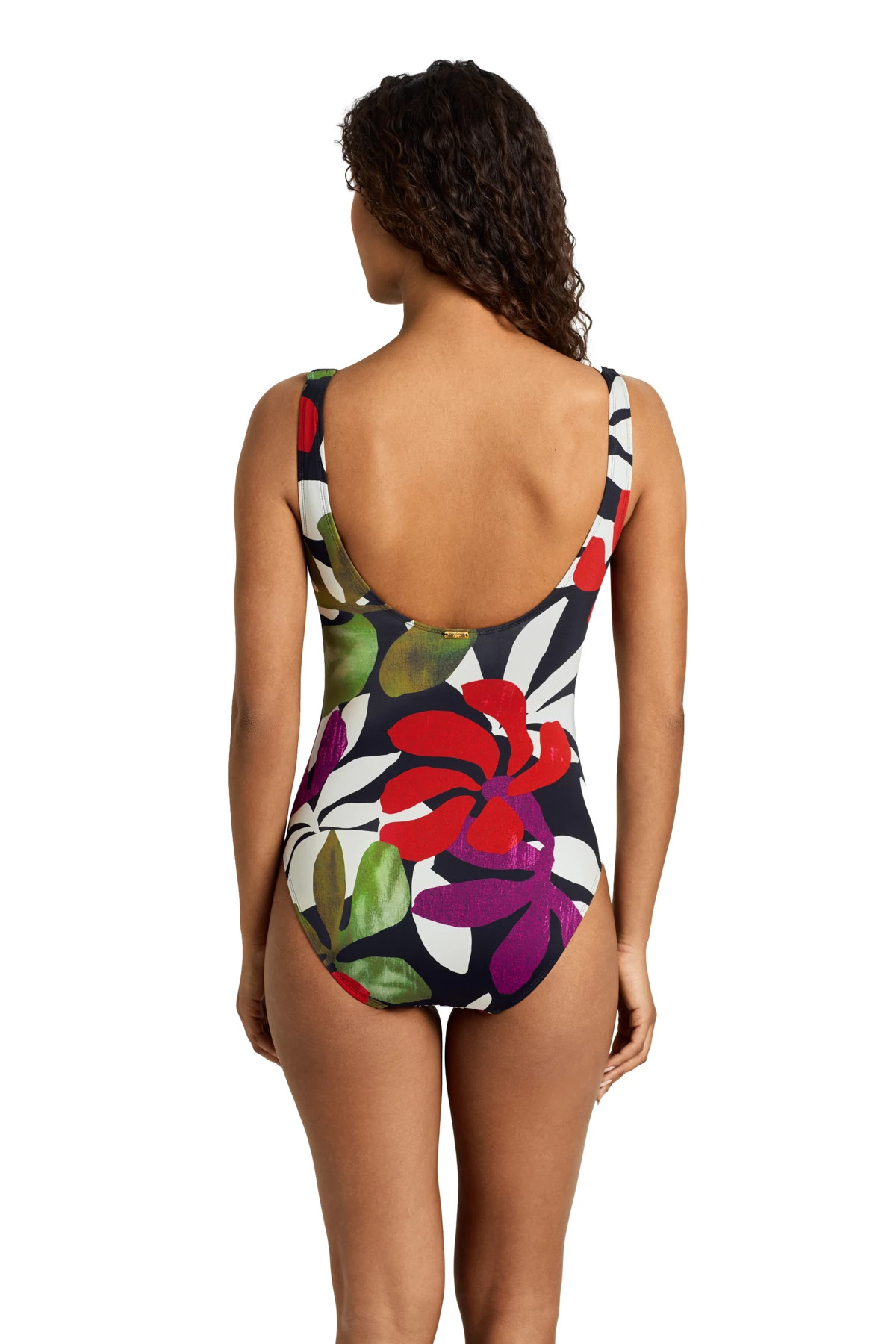 MULTI Modern Jungle One Piece Swimsuit image number 2