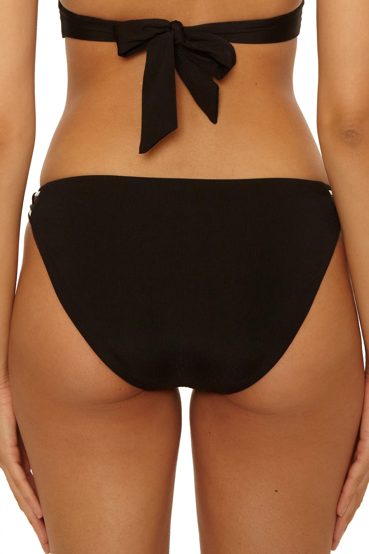BLACK Triumph Ribbed Hipster Bikini Bottom image number 2