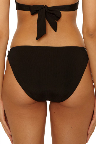 BLACK Triumph Ribbed Hipster Bikini Bottom