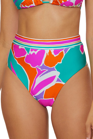 MULTI Amalfi High Waist Bikini Bottom