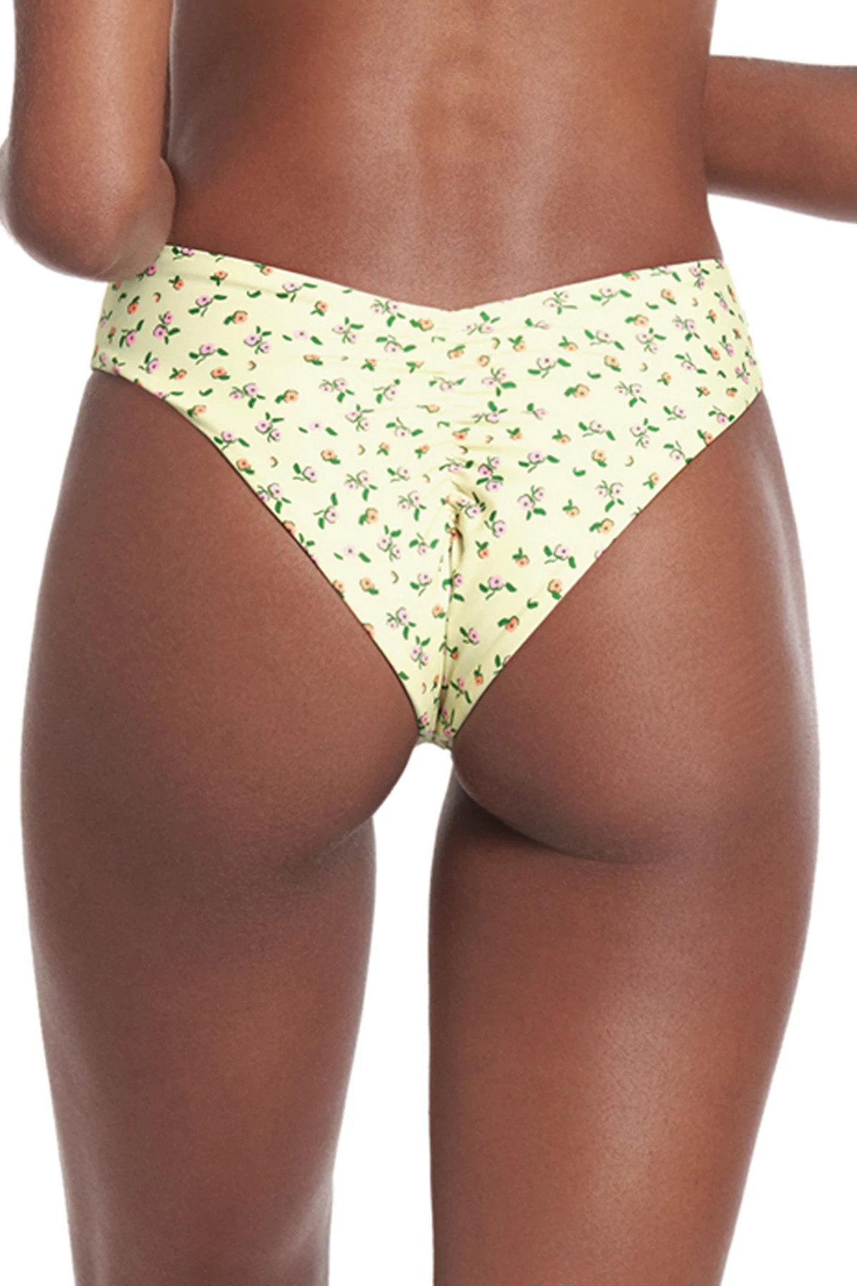 YELLOW Journey Reversible Brazilian Bikini Bottom image number 3