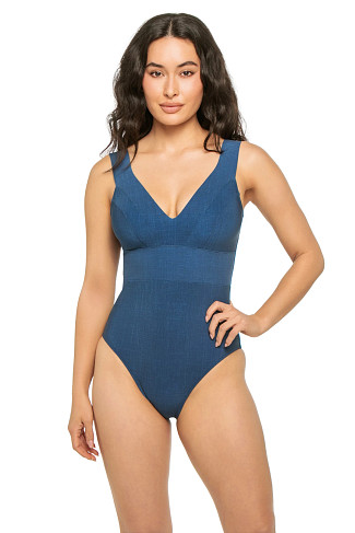 JEAN Piper Over The Shoulder One Piece Swimsuit