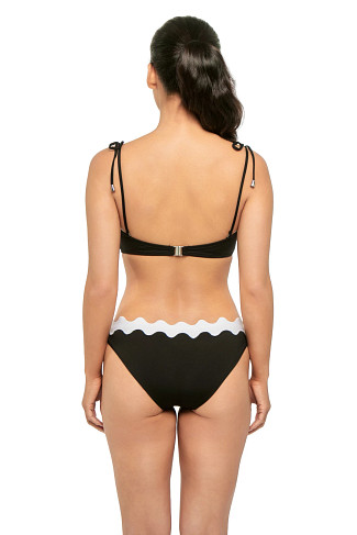 BLACK Gia Bandeau Bikini Top
