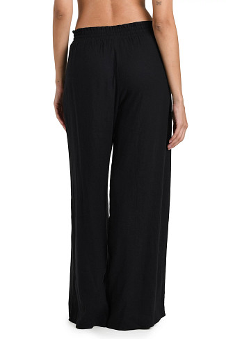 BLACK Palazzo Cover-Up Pants