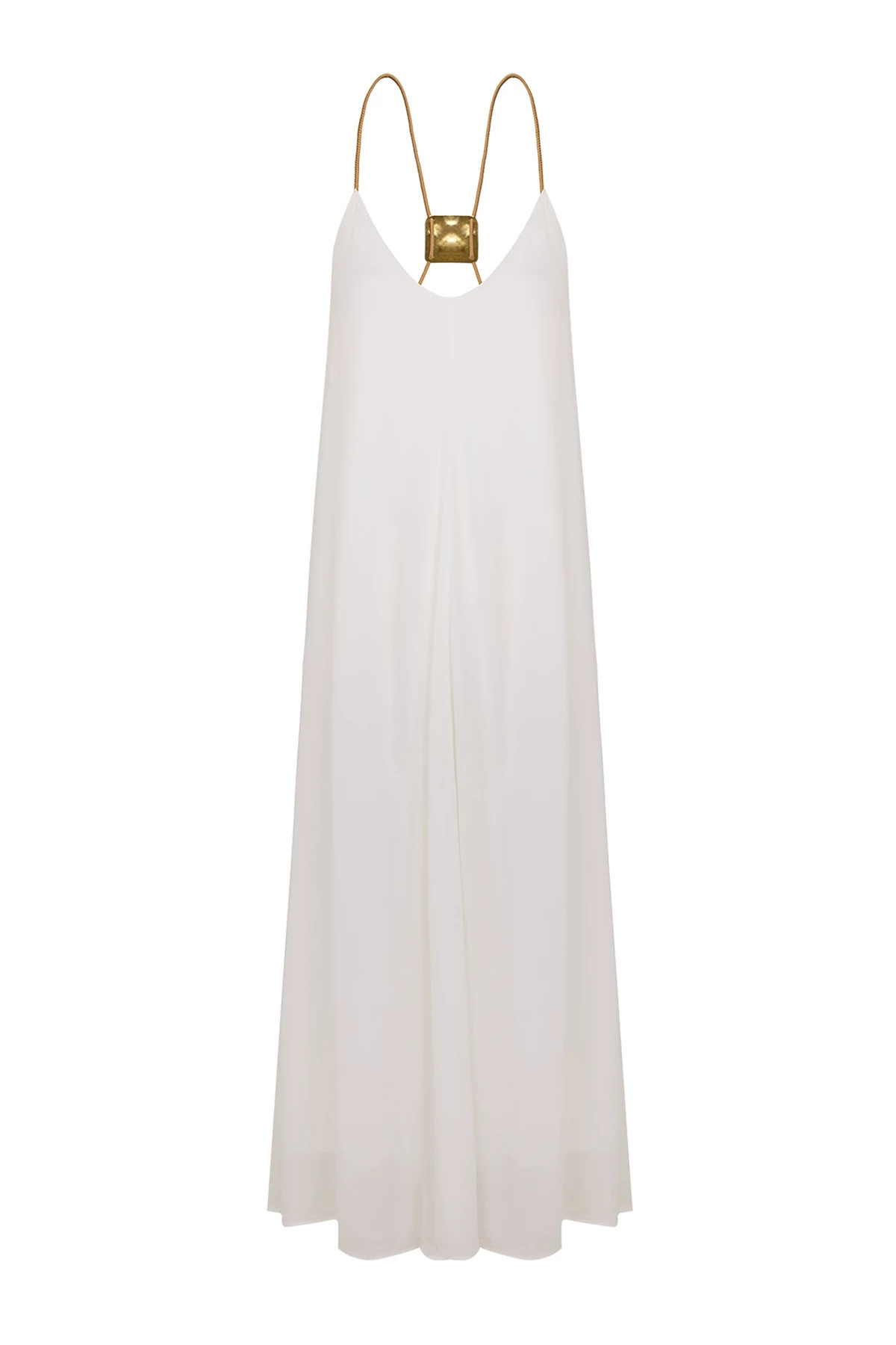 WHITE Rebeca Maxi Dress image number 3