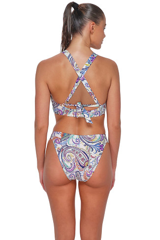 TIDE POOL TWIST Vienna V-Wire Bikini Top (D+ Cup)