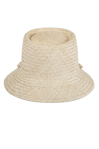 NATURAL Inca Raffia Bucket Hat