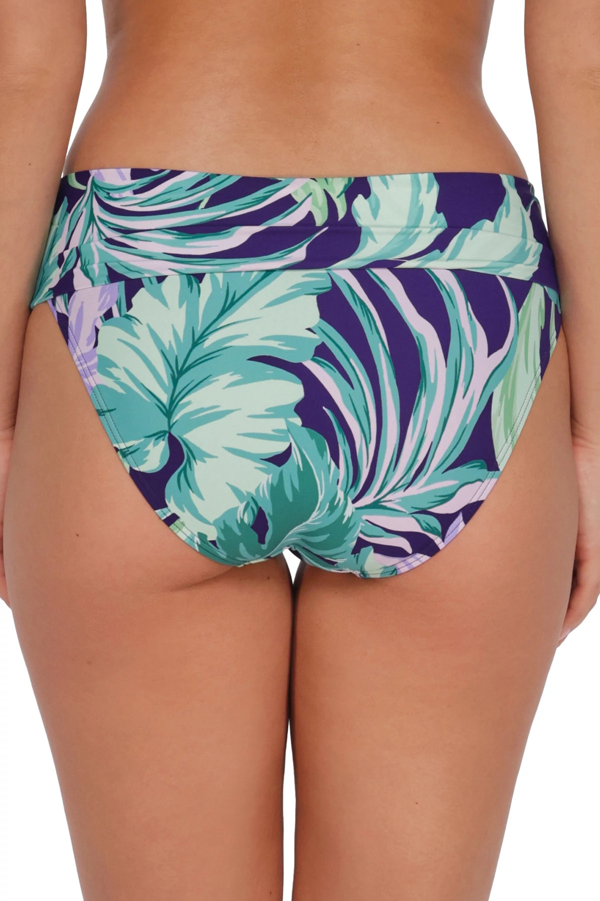 PALM SHADE Hannah High Waist Bikini Bottom image number 3