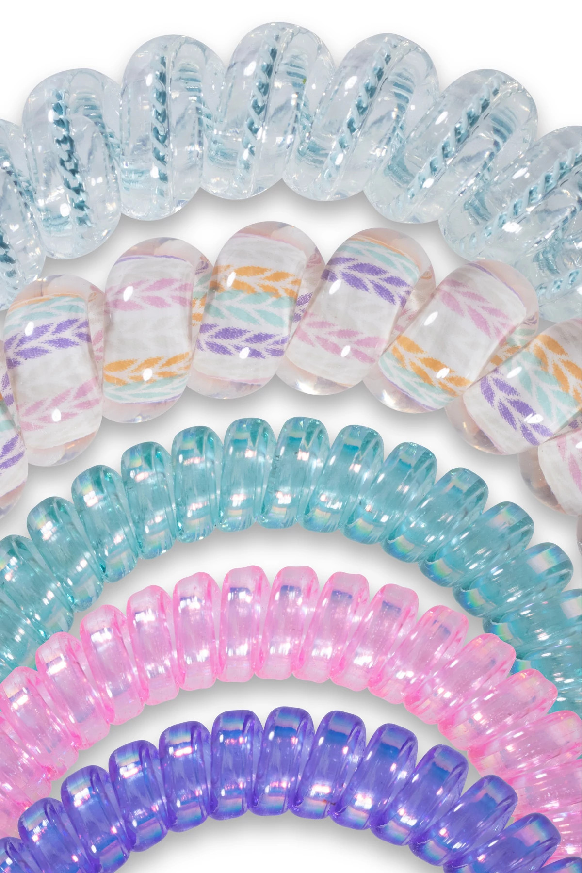 LET IT RIPPLE Let It Ripple 5-Pack Hair Ties image number 3