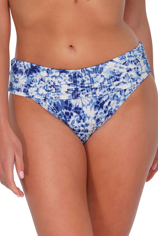 ISLAND INK RIB Hannah High Waist Bikini Bottom