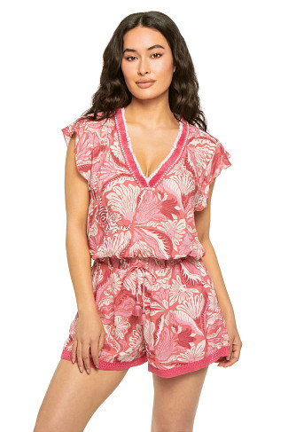 PINK TIGER LILY Sasha Romper